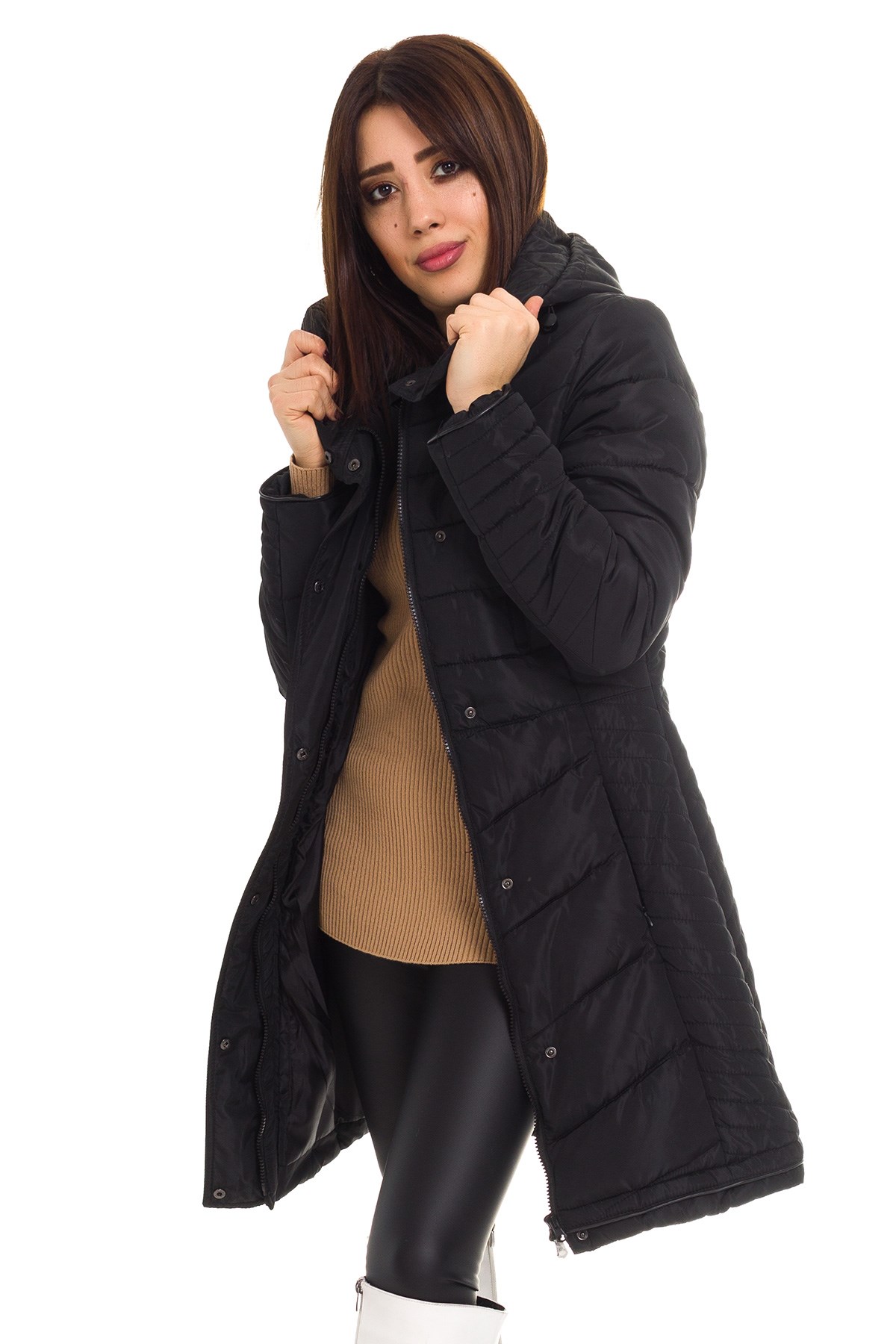 0711 KAPŞONLU ANORAK MONT