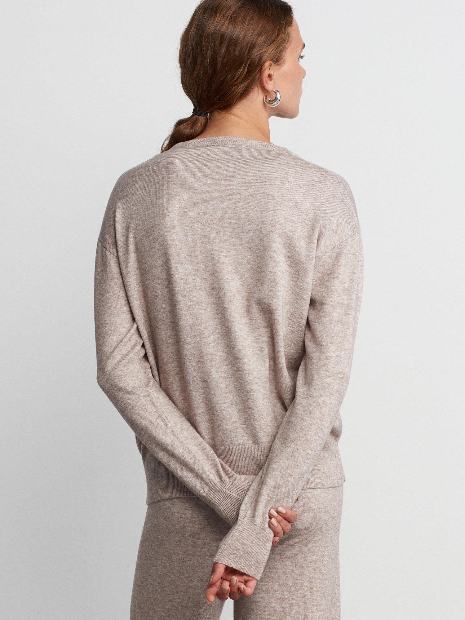 10633 Bisiklet Yaka Yünlü Basic Triko Kazak