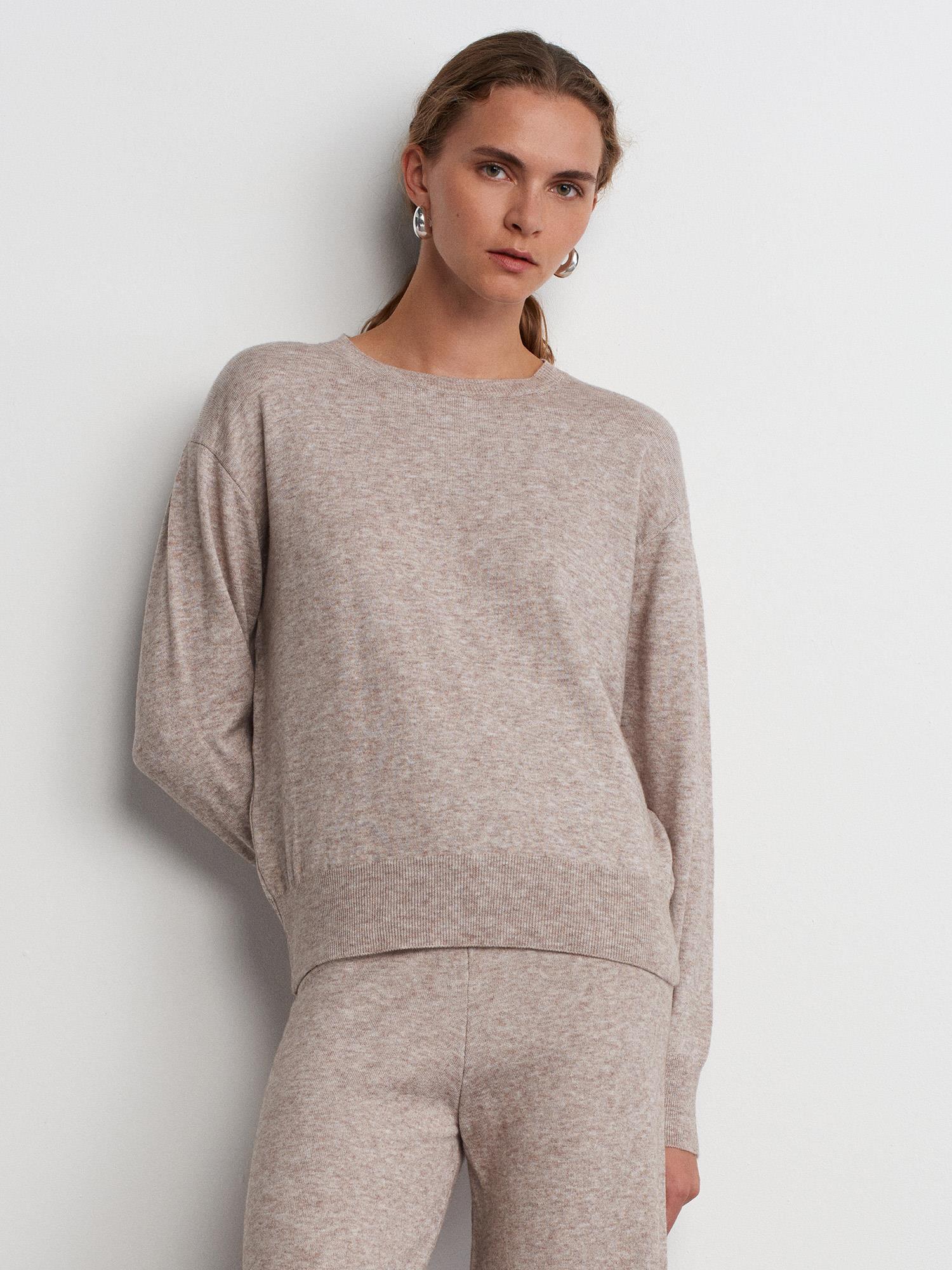 10633 Bisiklet Yaka Yünlü Basic Triko Kazak