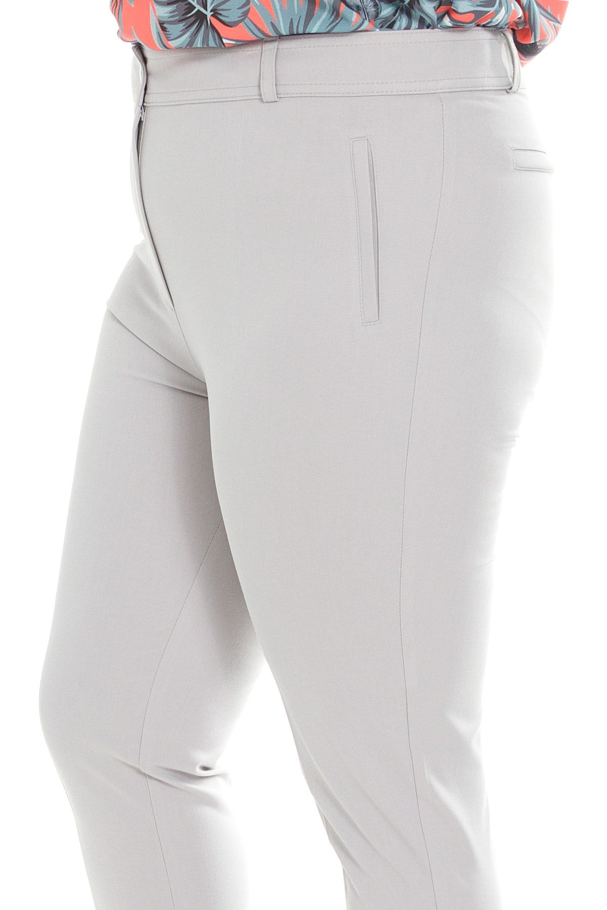 11634 YAN CEP KLASİK KREP PANTOLON
