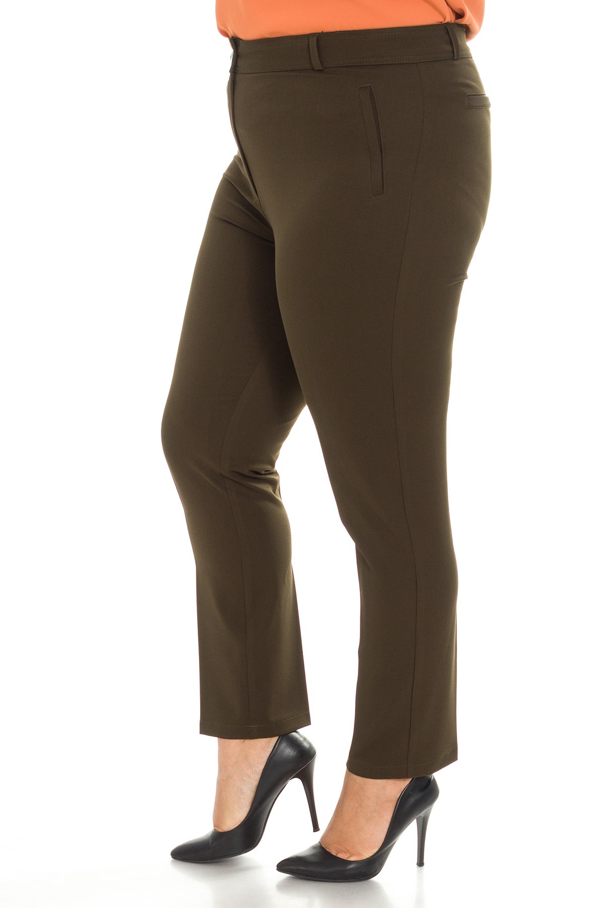 11634 YAN CEP KLASİK KREP PANTOLON