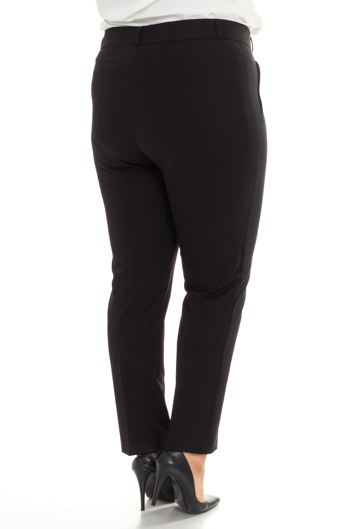 11634 YAN CEP KLASİK KREP PANTOLON