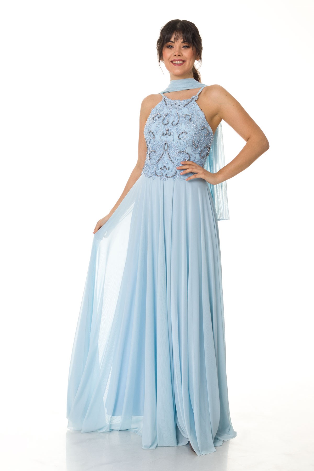 119 KB UZUN ABİYE ELBİSE