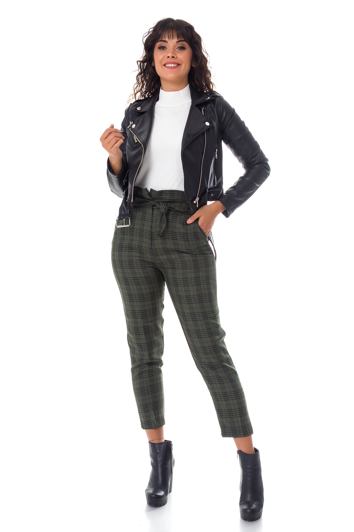 188 ZARA KISA DERİ CEKET