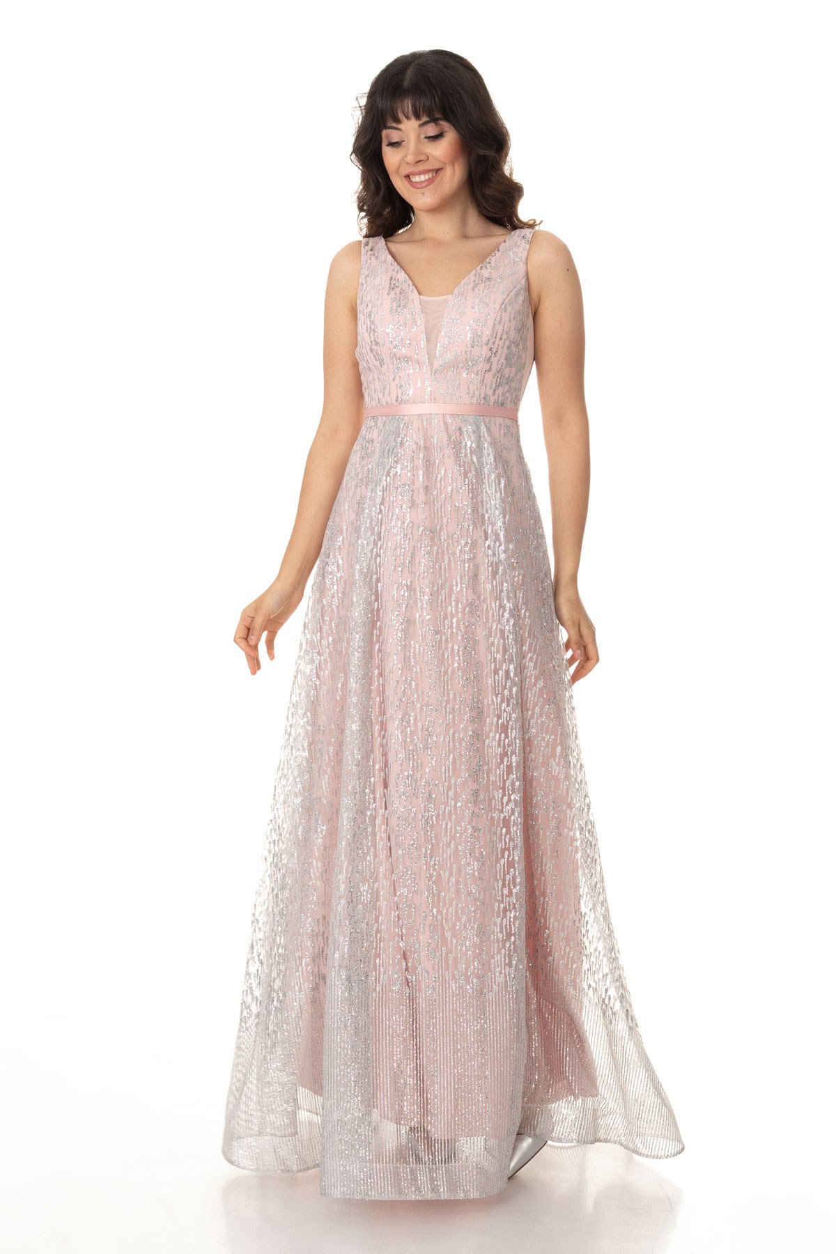 19196 KB SUYOLU YALDIZLI UZUN ABİYE