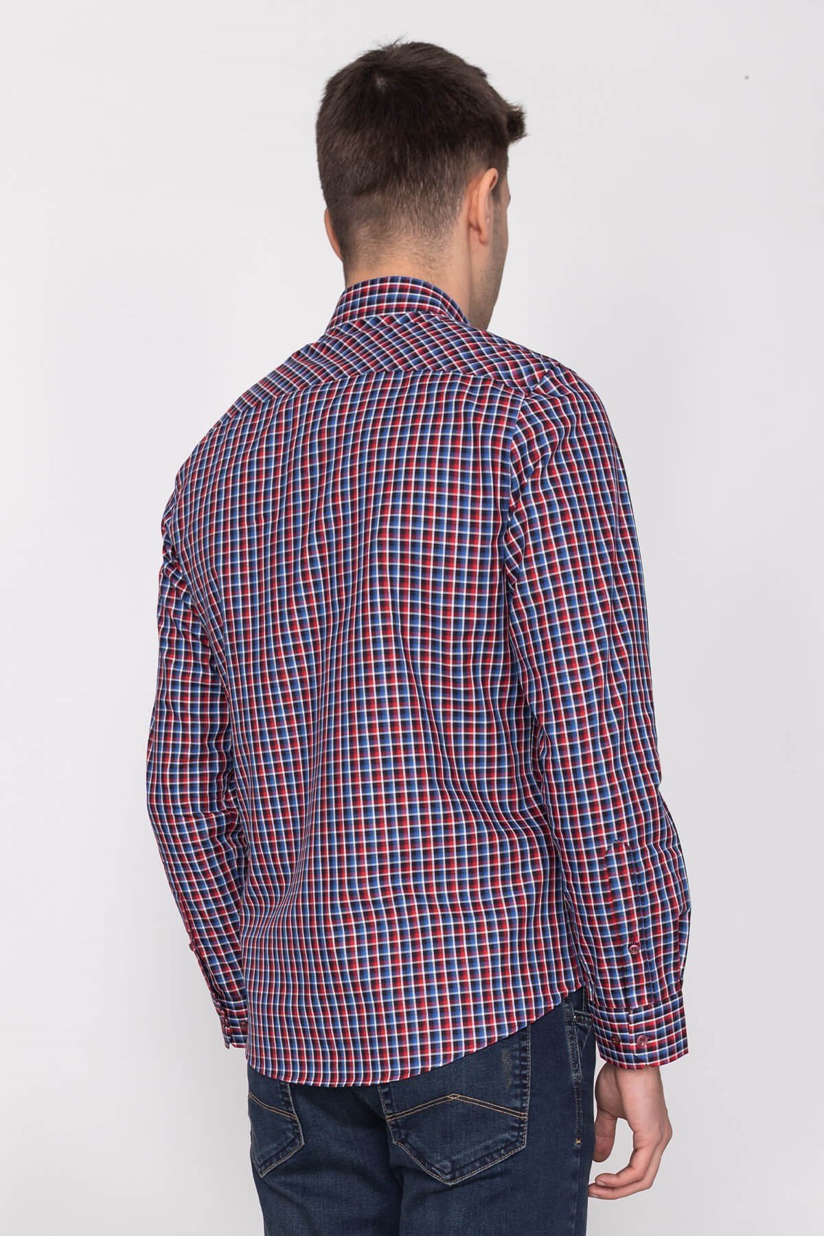 2078 SF ERTEN PİTİKARELİ GÖMLEK