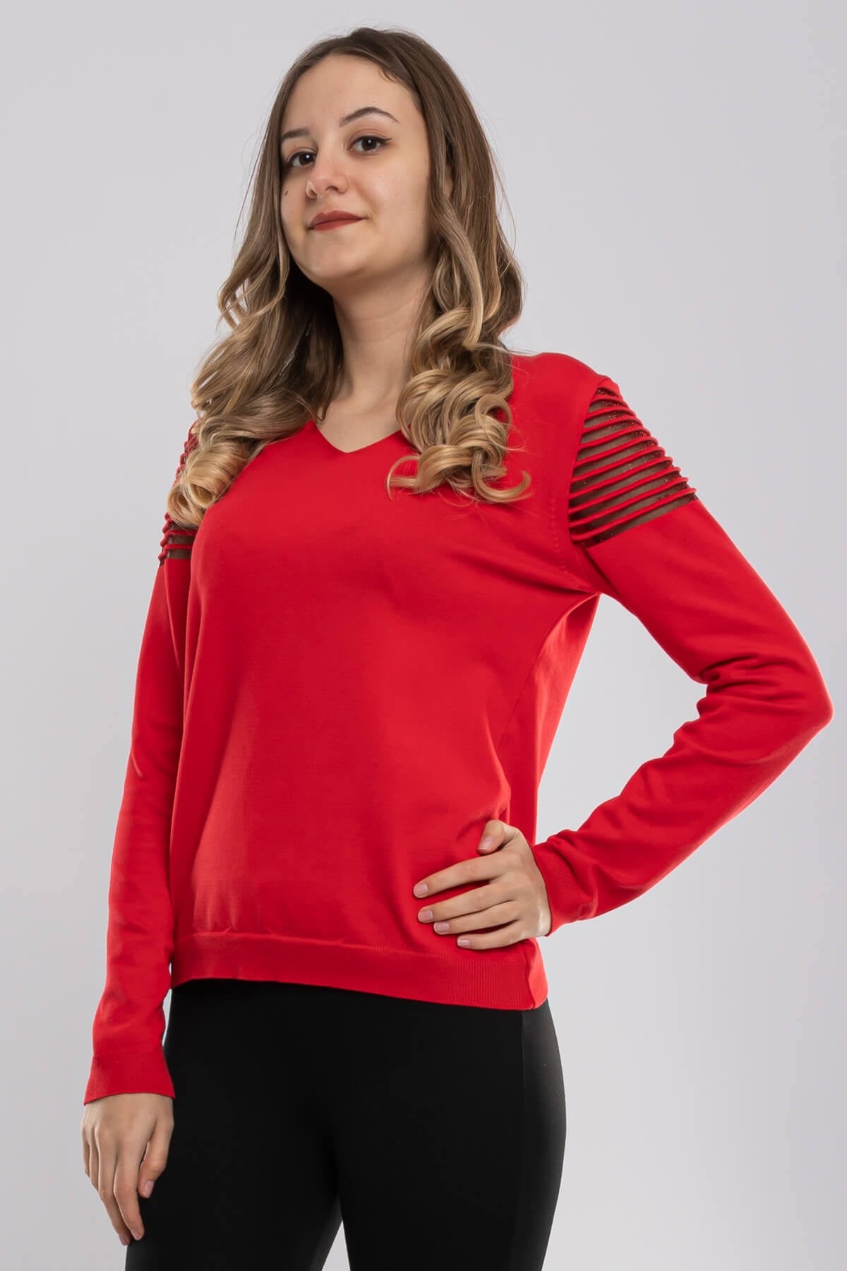 2110 Kol Detay Triko