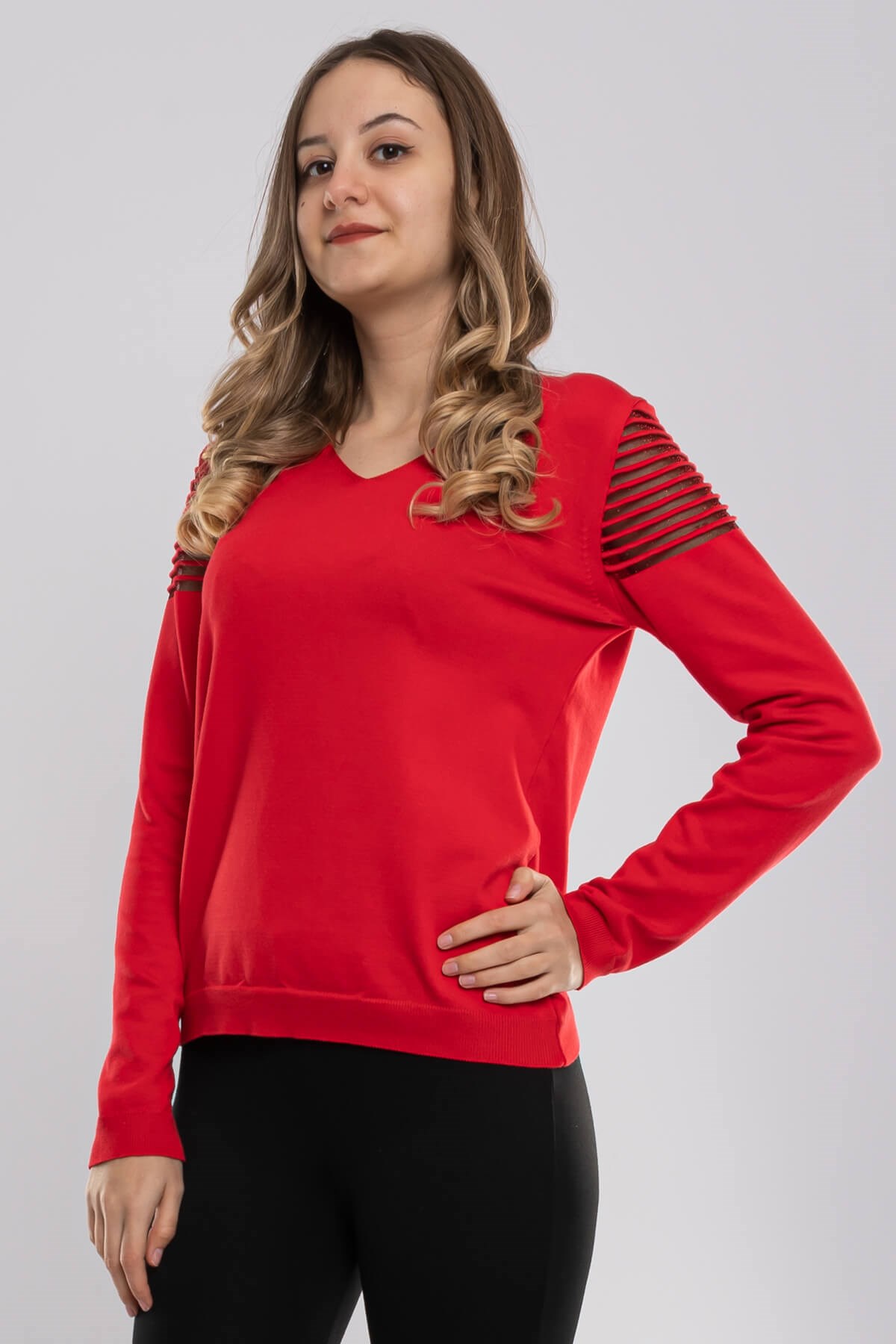 2110 Kol Detay Triko