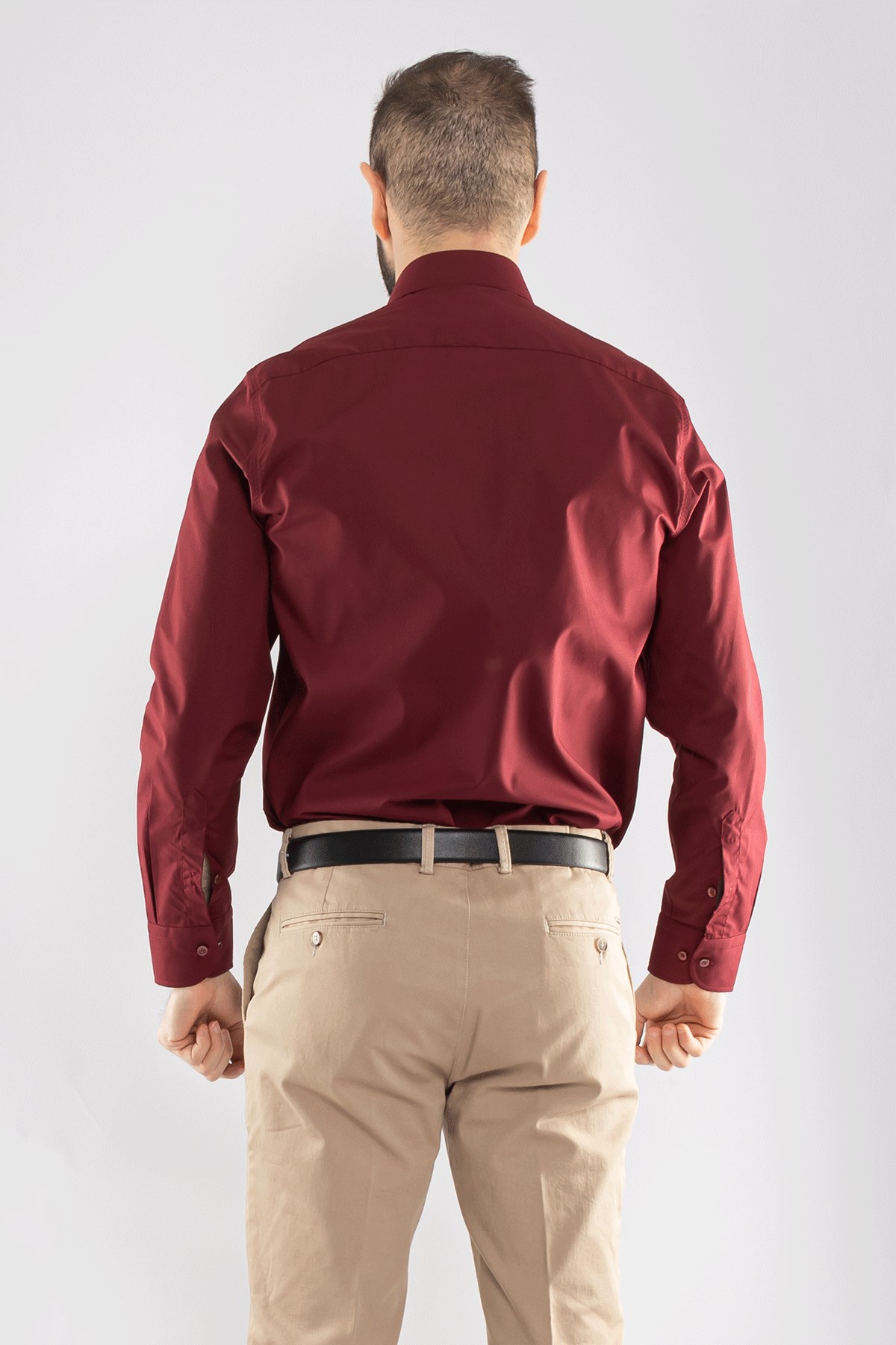 3000 VİP Oksford Klasik Uzun Kol Gömlek