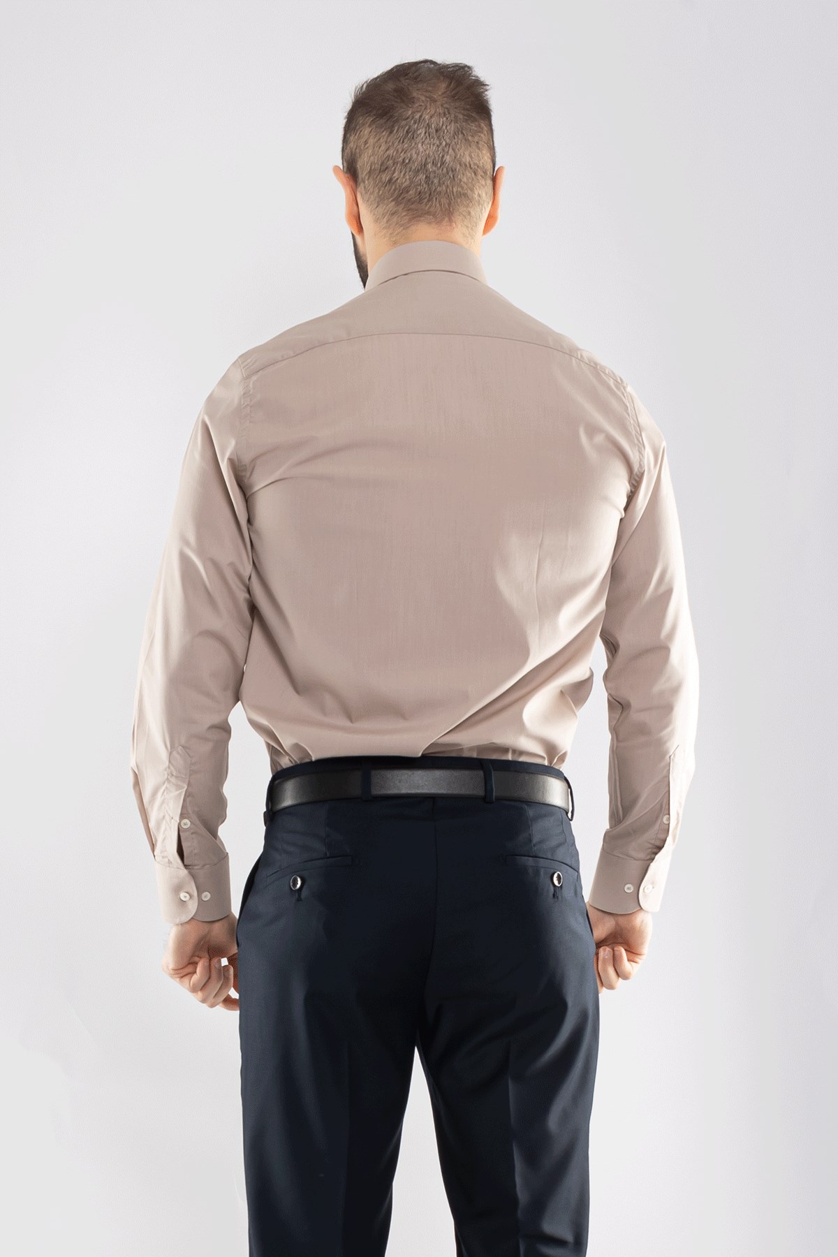 3000 VİP Oksford Klasik Uzun Kol Gömlek