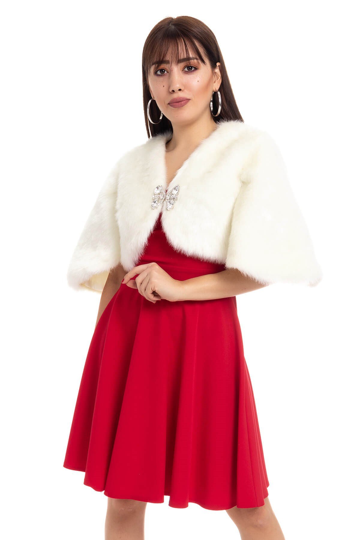 305 PANÇO KOL BROŞLU ETOL KÜRK