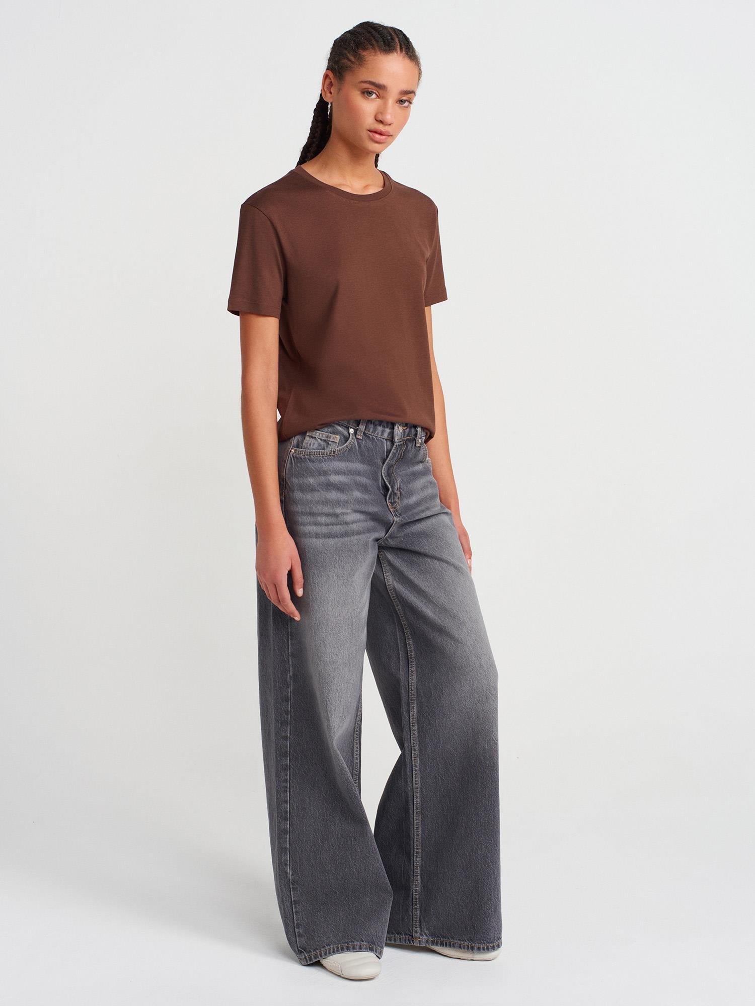 31791 Bisiklet Yaka Tshirt