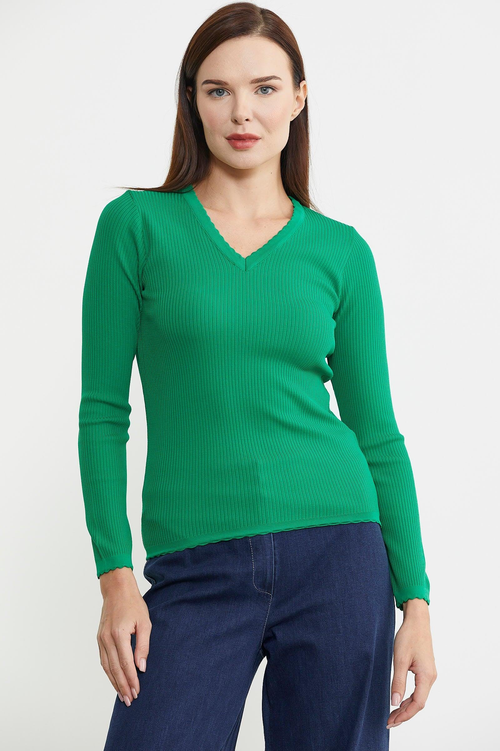 32495 Fitilli Vyaka Basic Kadın Triko Kazak