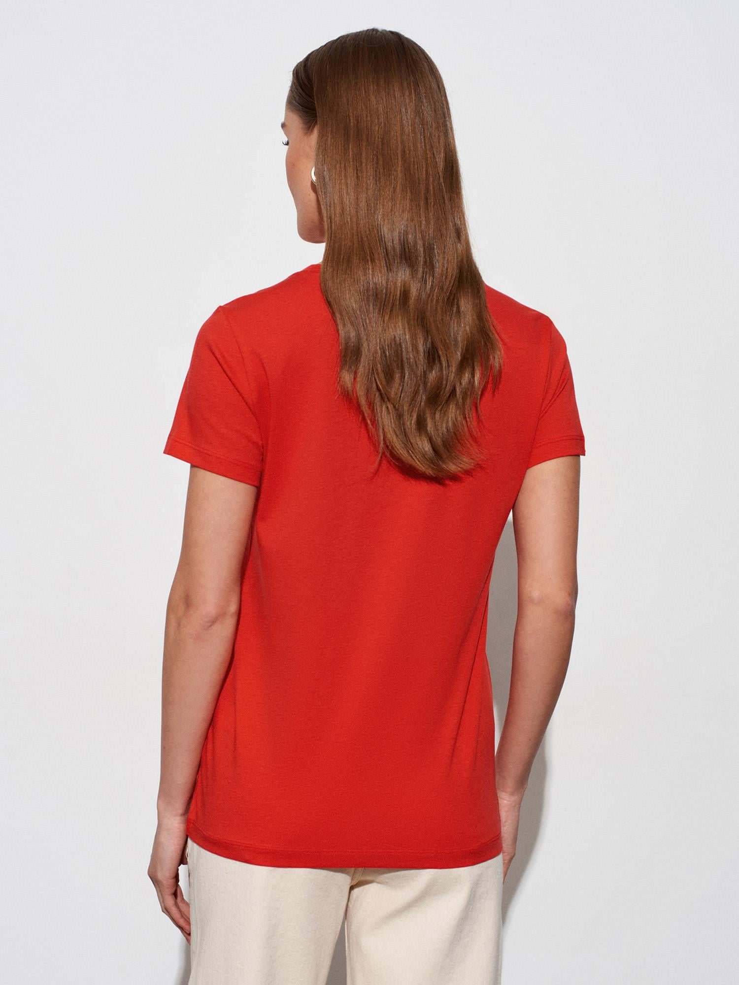 32852 Bisiklet Yaka Kısa Kol Tshirt