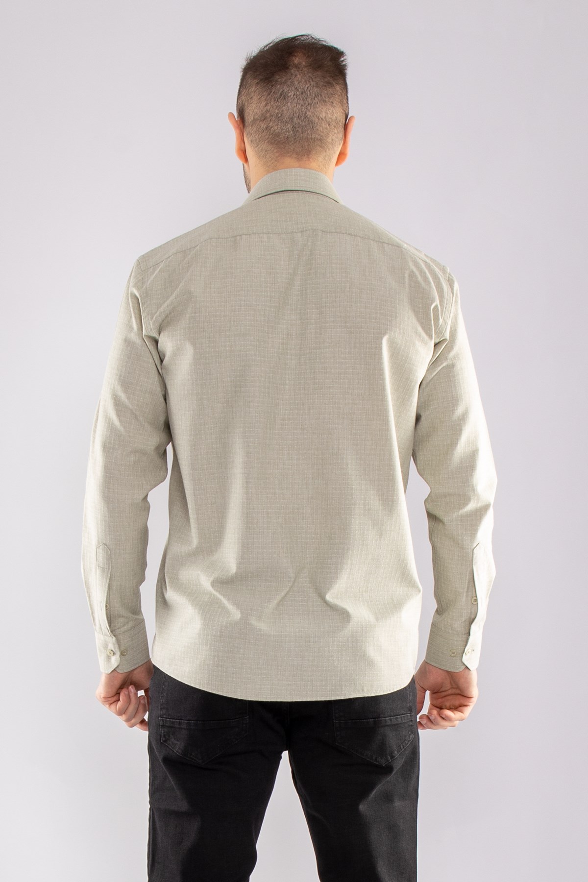 352 Soft Klasik Pamuklu UzunKol Erkek Gömlek