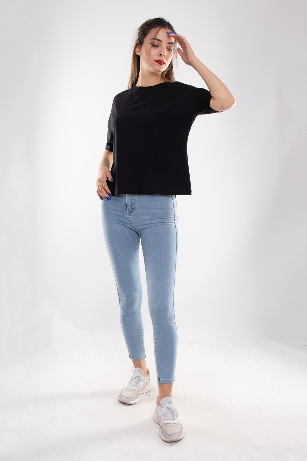 3683 Basic Kadın Tshirt