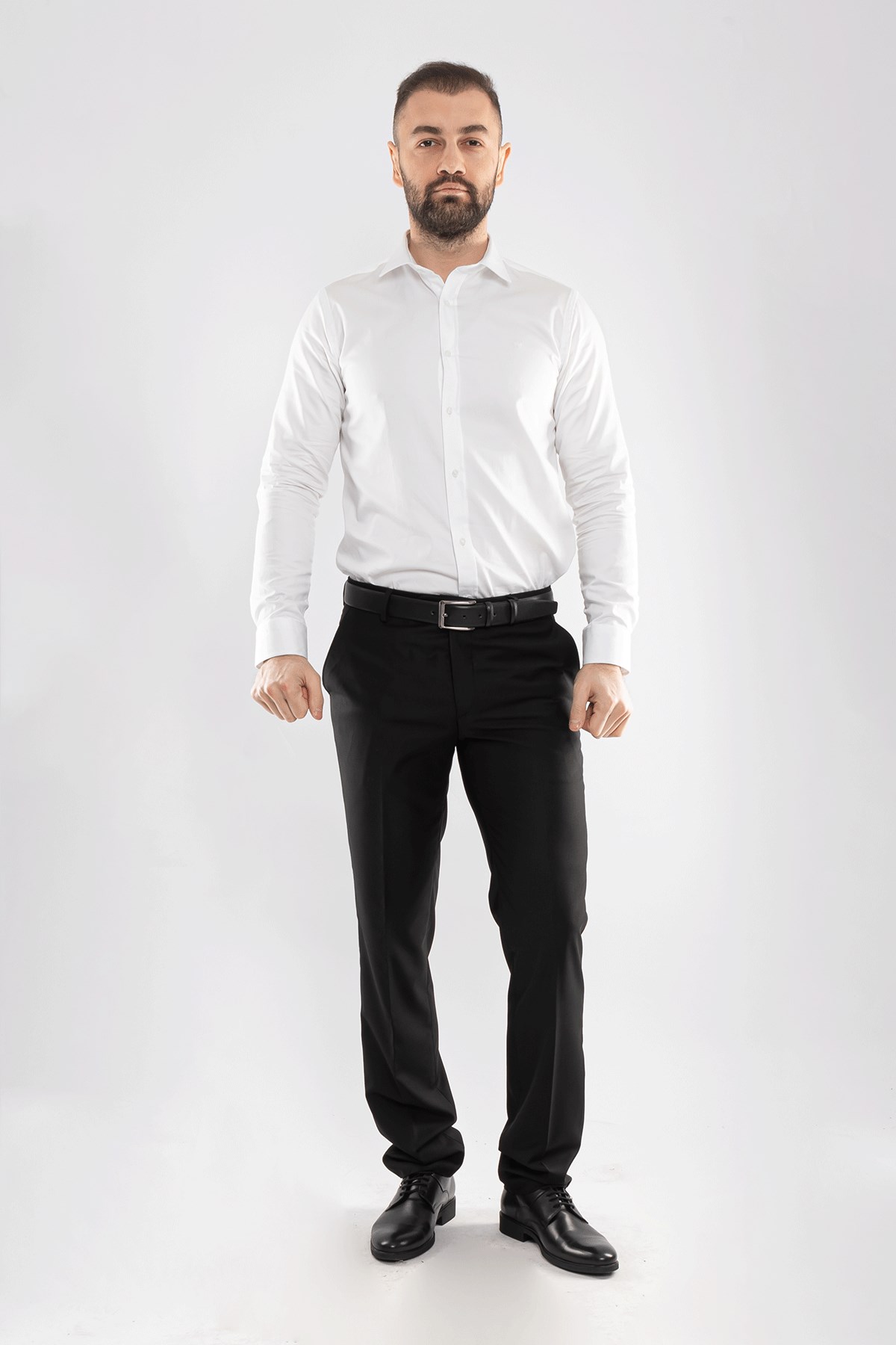 375S Pamuk SlimFit Uzun Kol Gömlek