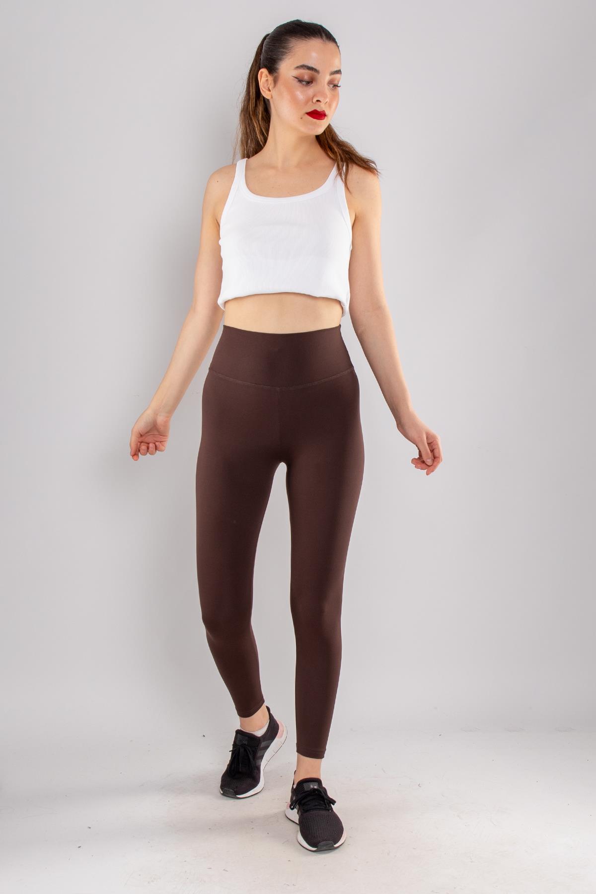 4000 Nanofit Düz Sporcu Tayt