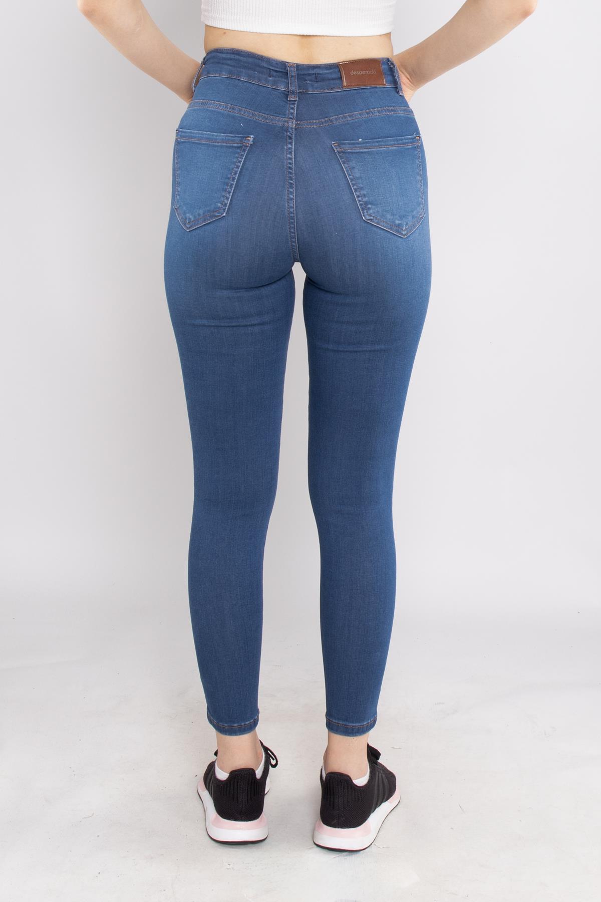 409 Narnia Yüksek Bel Pamuklu Kadın Pantolon