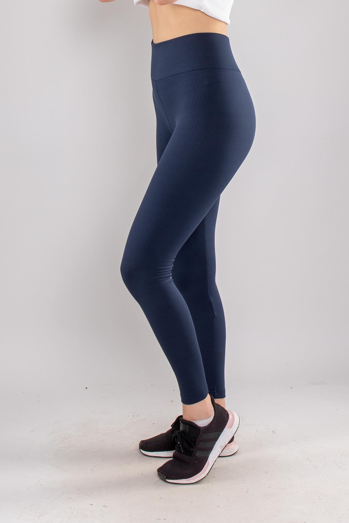 4279 İçi Şardonlu Kaşkorse Fitilli Tayt