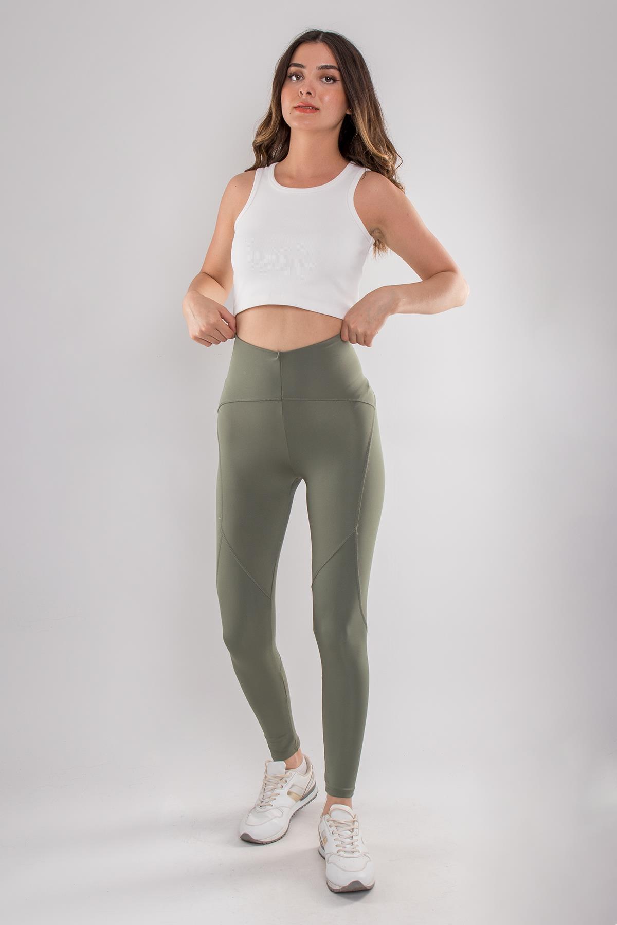 4287 V Kemer Dikişli Sporcu Dalgıç Tayt