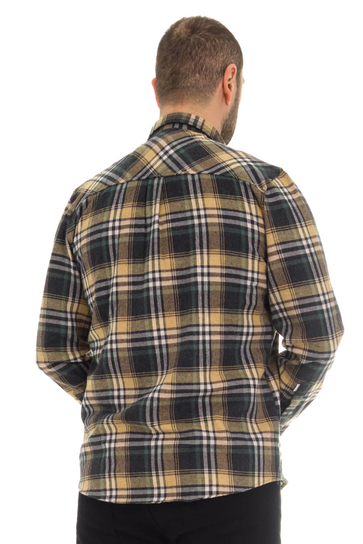 4339 Erten Oduncu Bossa Yaka Düğmeli Klasik Gömlek