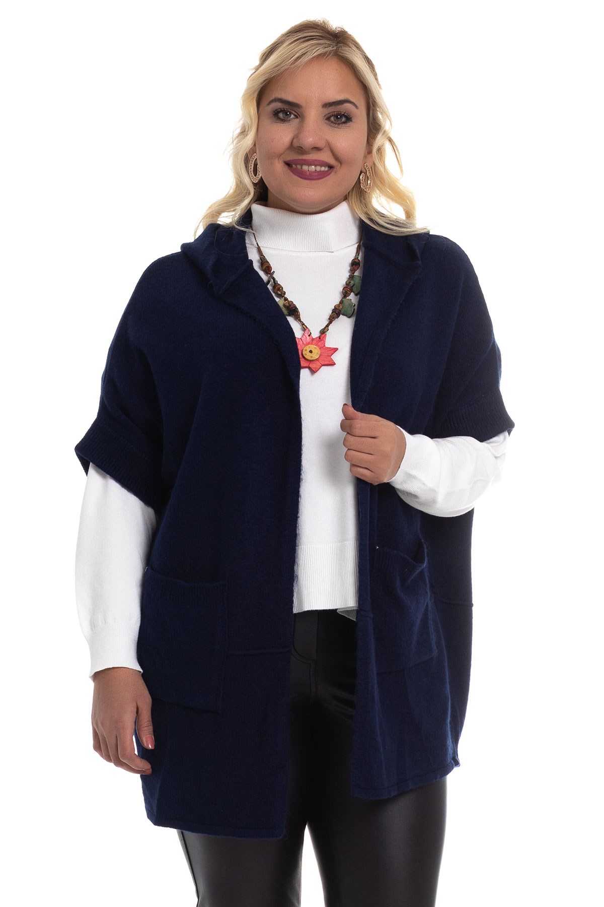 439 Kapşonlu Salaş Truv.Kol Hırka