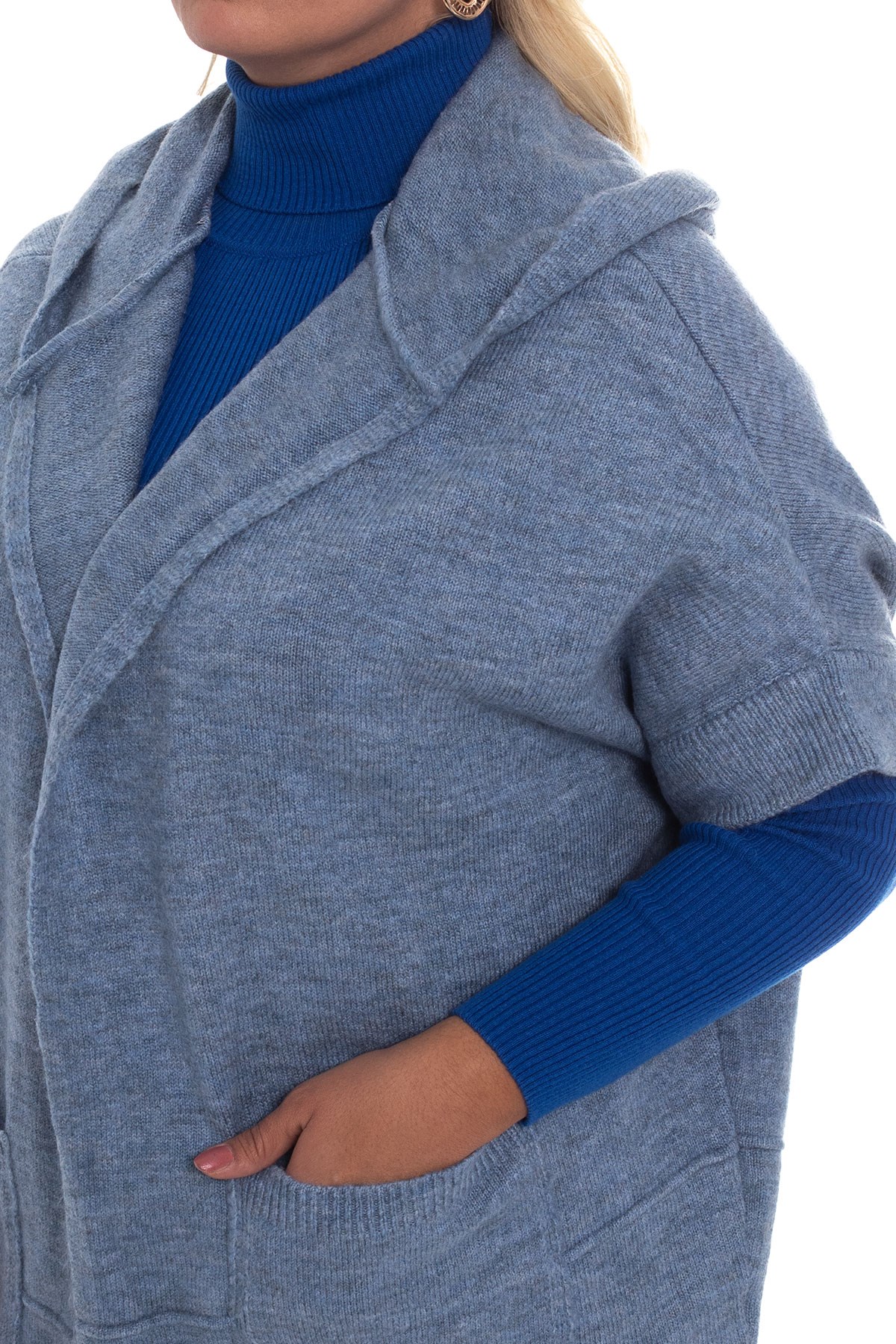 439 Kapşonlu Salaş Truv.Kol Hırka