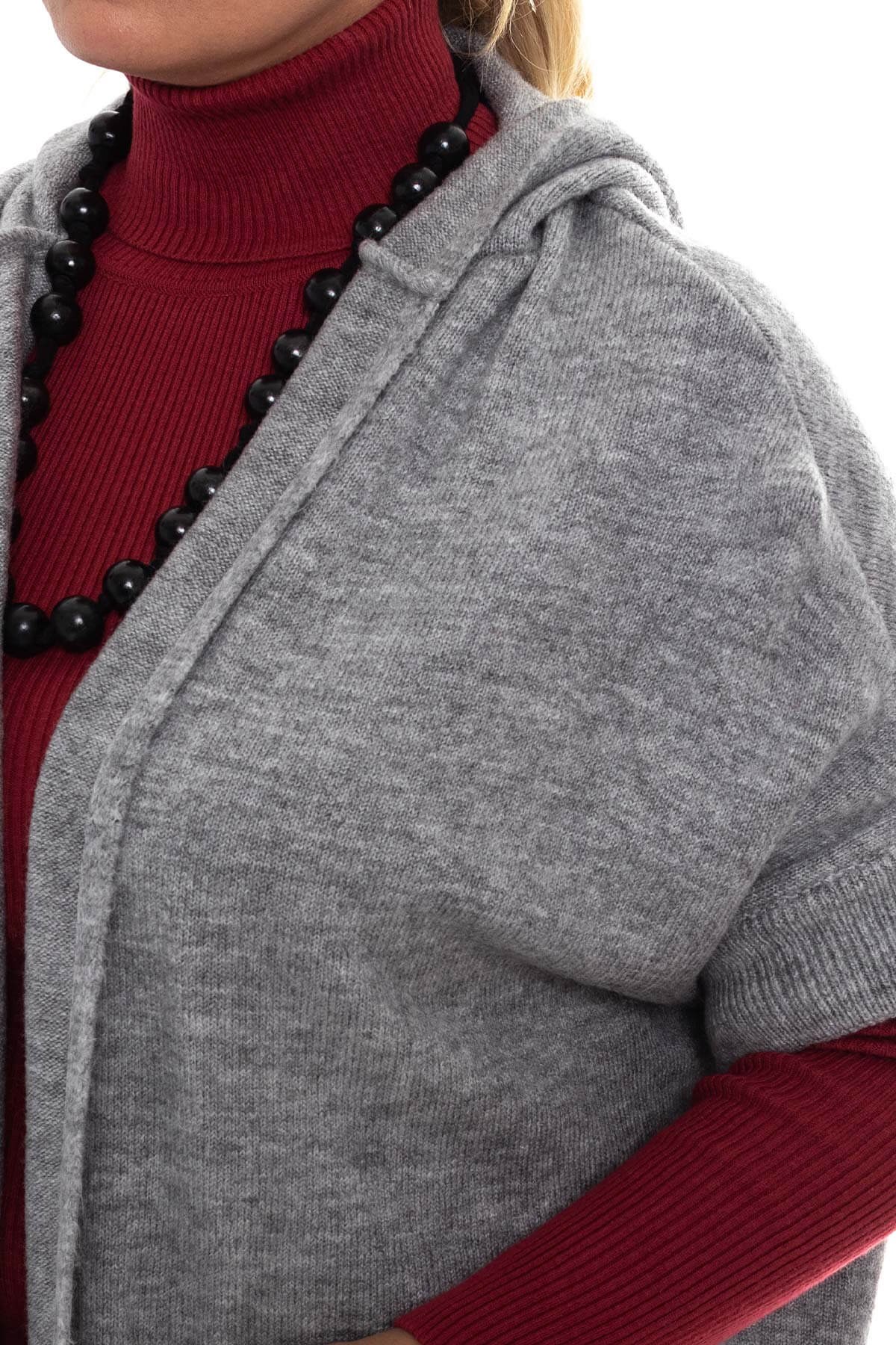 439 Kapşonlu Salaş Truv.Kol Hırka