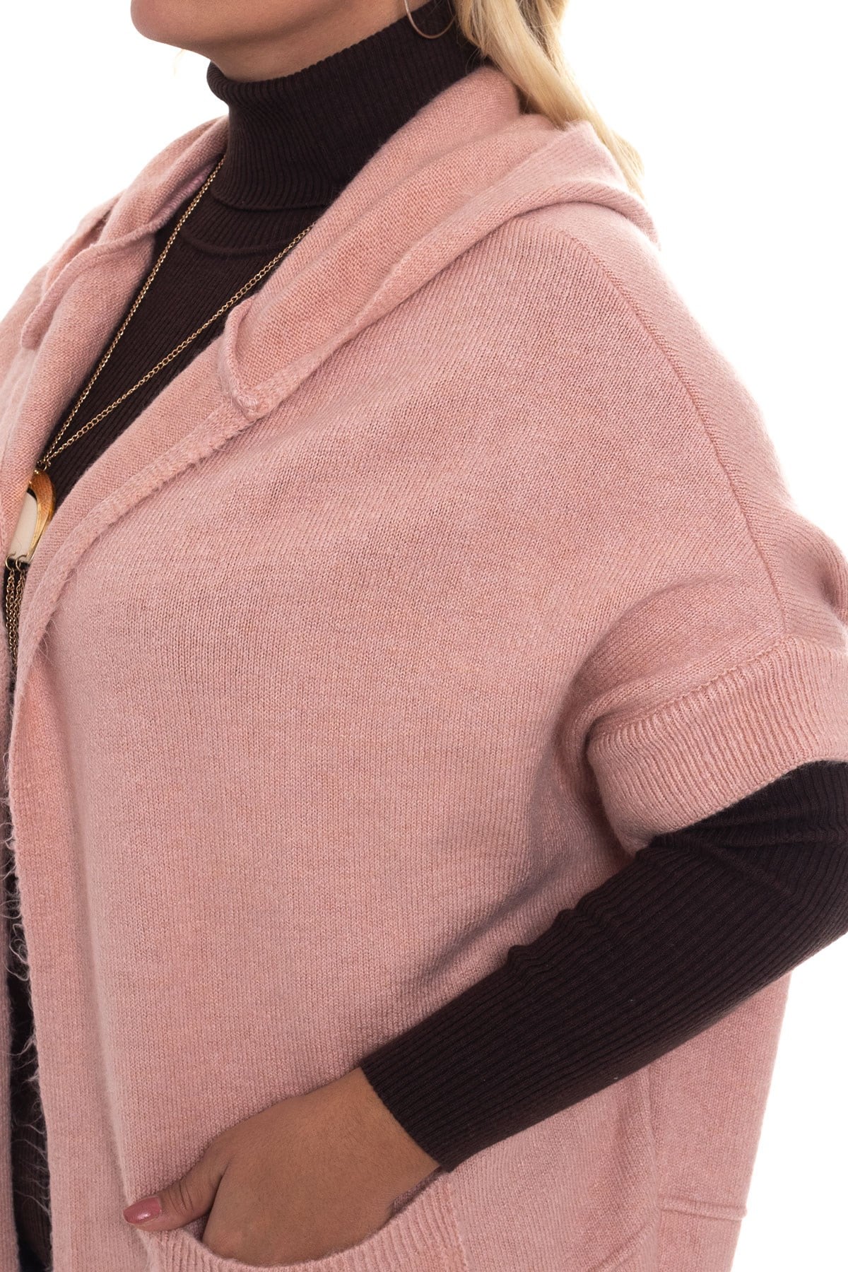 439 Kapşonlu Salaş Truv.Kol Hırka