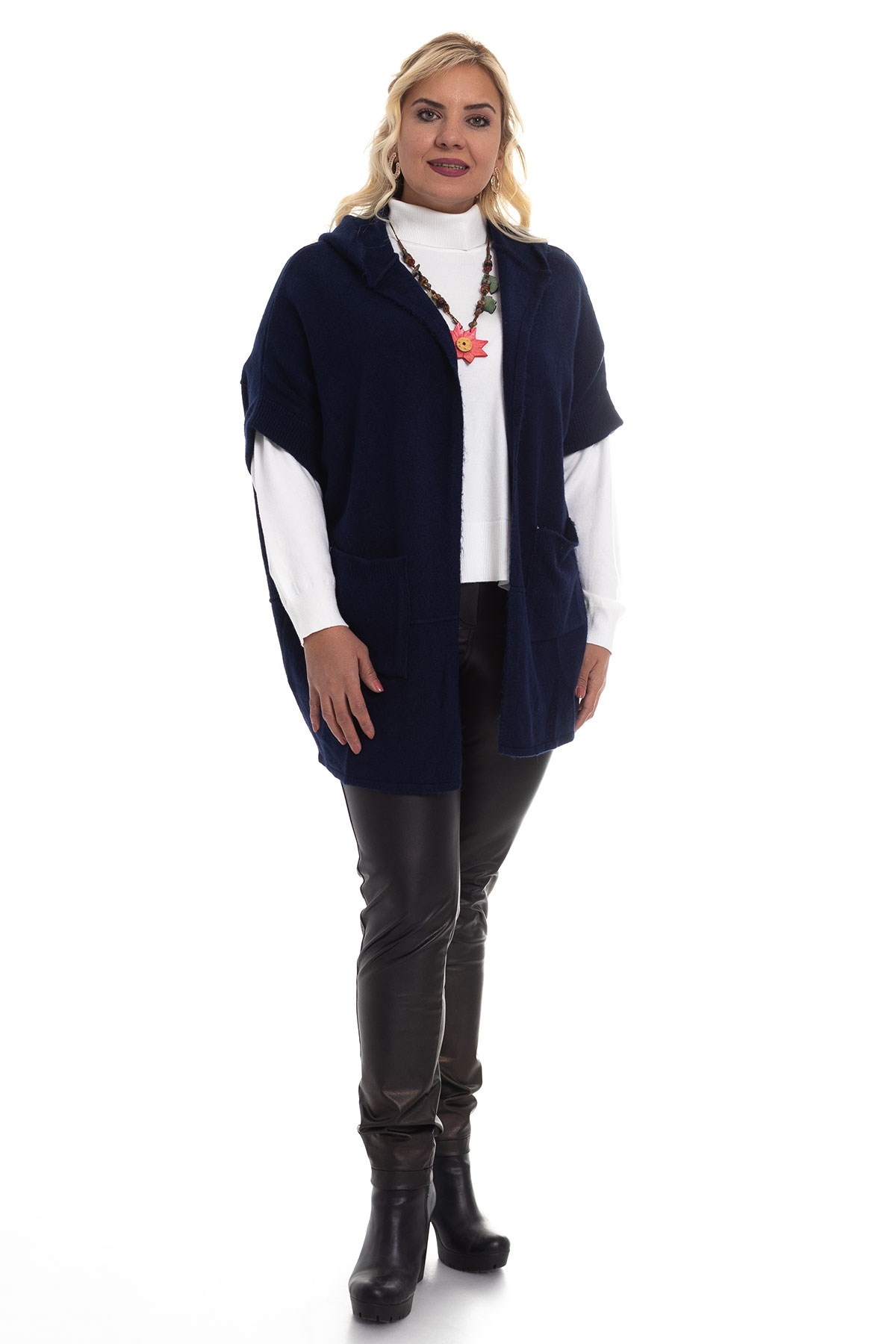 439 Kapşonlu Salaş Truv.Kol Hırka