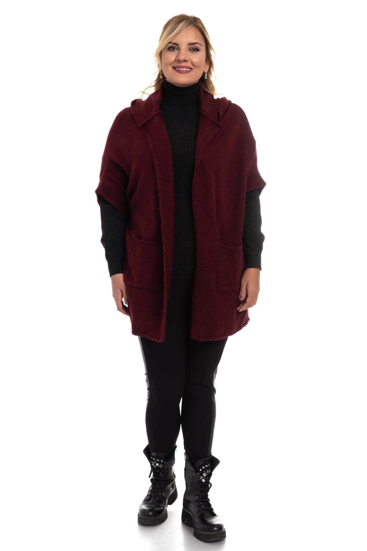 439 Kapşonlu Salaş Truv.Kol Hırka