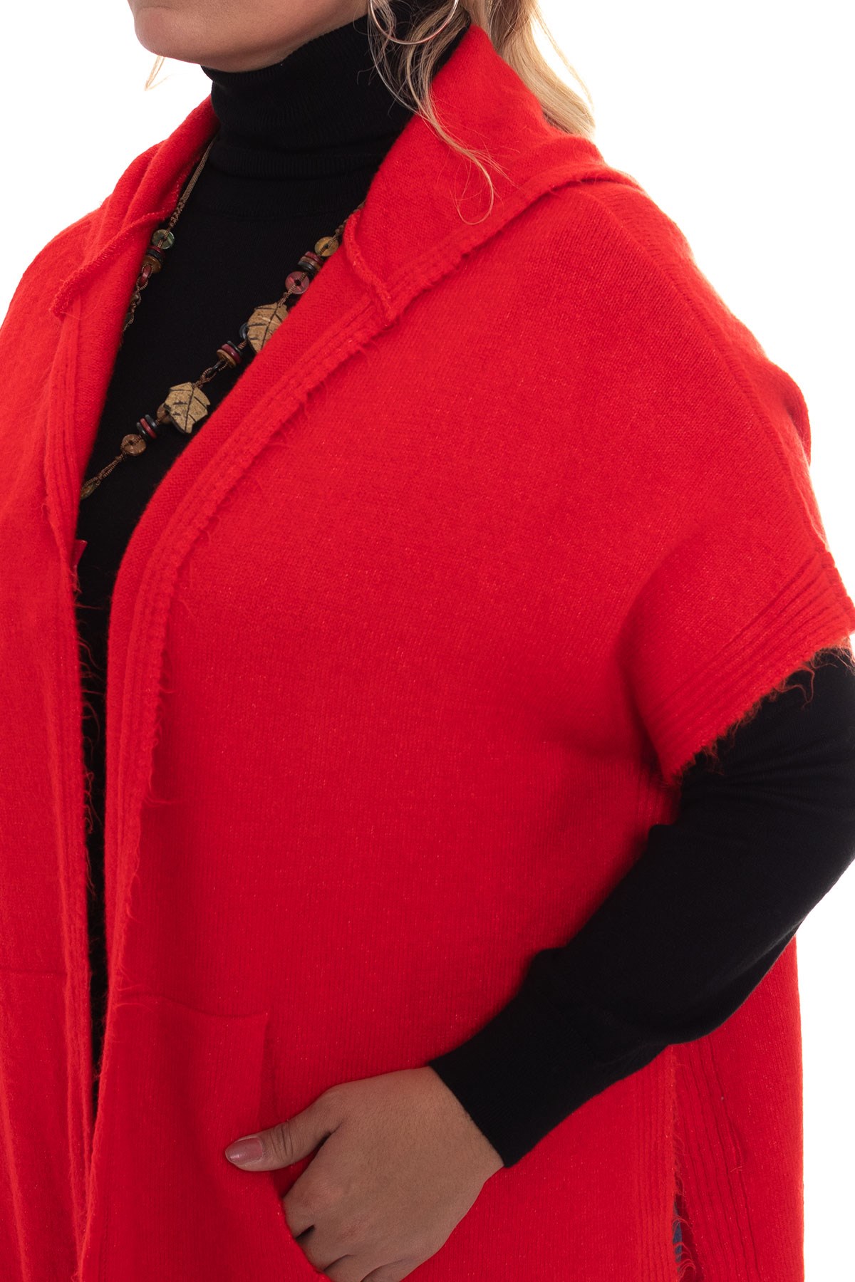 439 Kapşonlu Salaş Truv.Kol Hırka