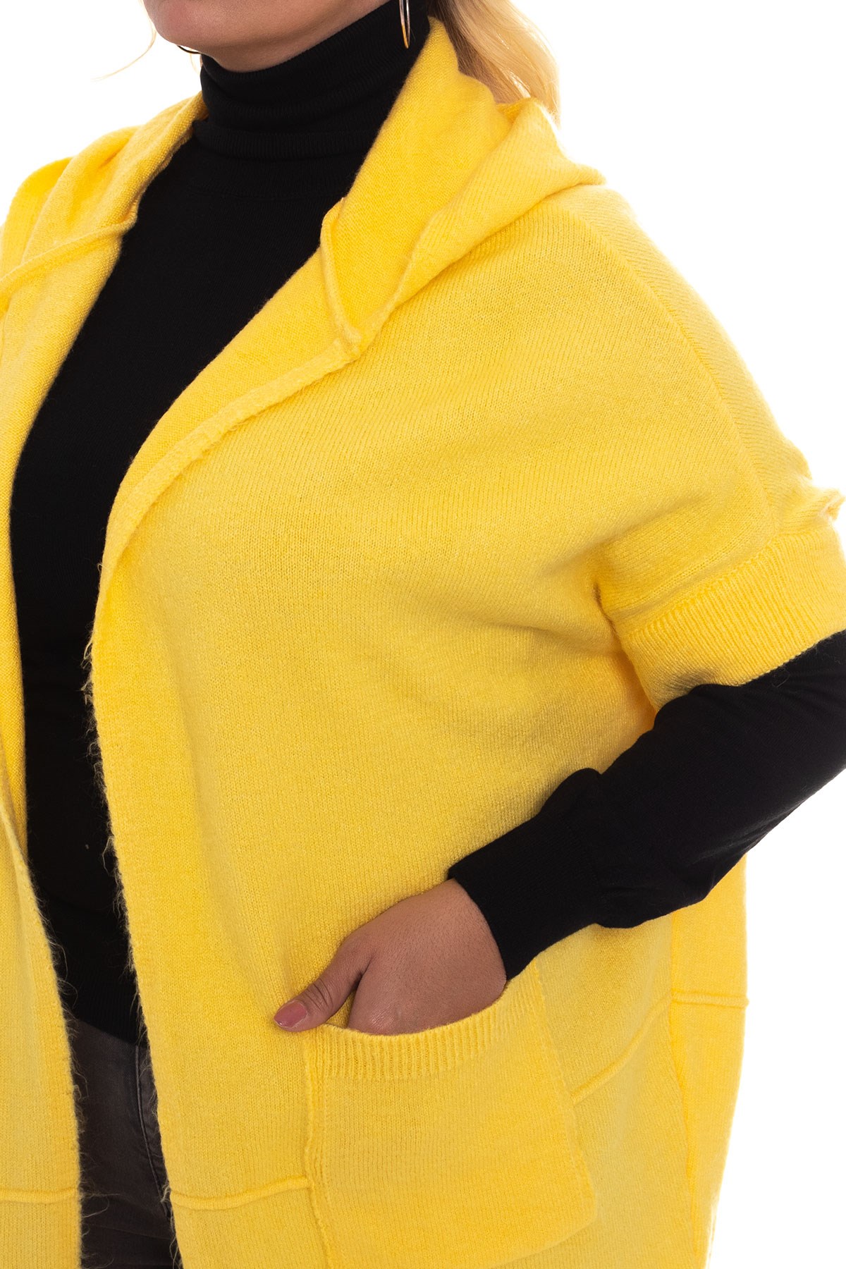 439 Kapşonlu Salaş Truv.Kol Hırka