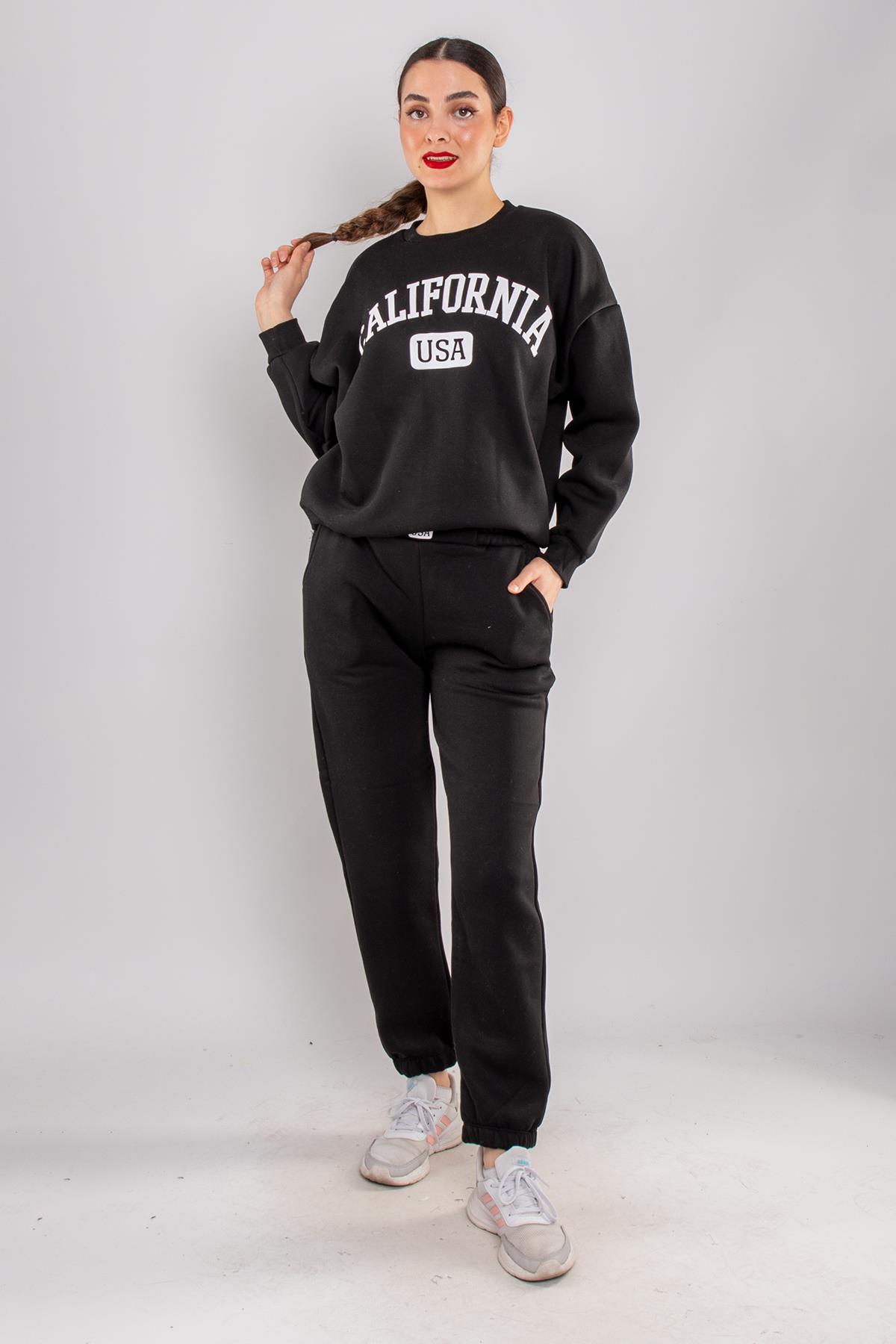 5089 California İiçi Şardonlu Sweat Eşofman Takım