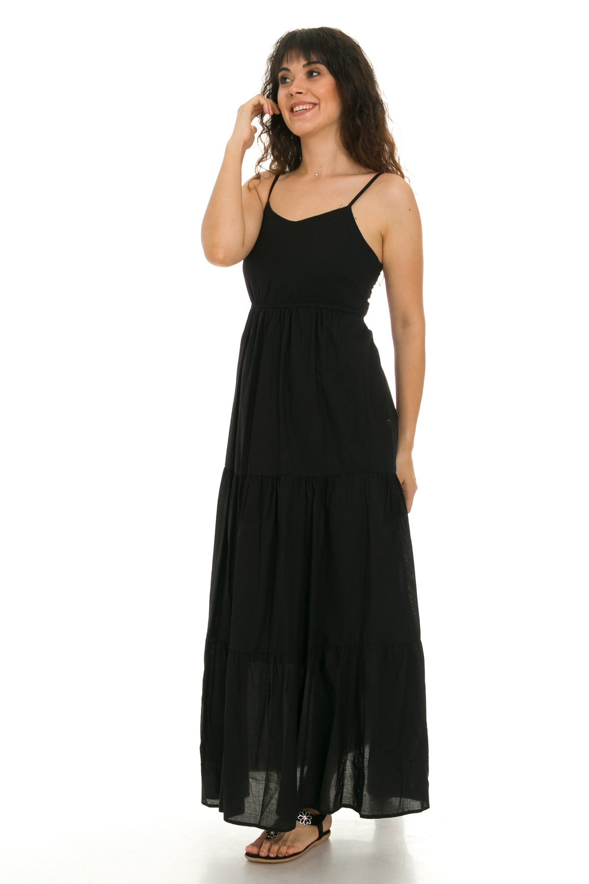 51078 VUAL ÇİNGENE ELBİSE