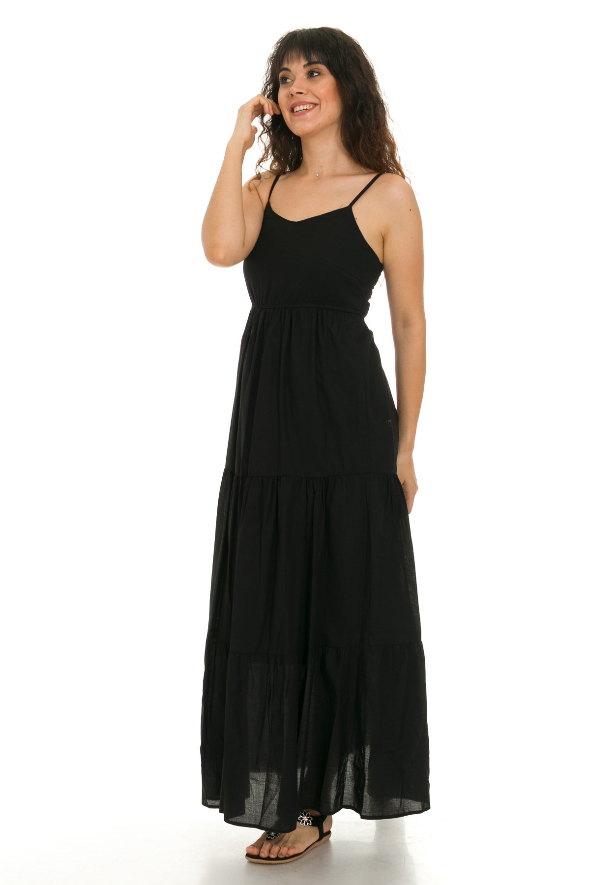 51078 VUAL ÇİNGENE ELBİSE