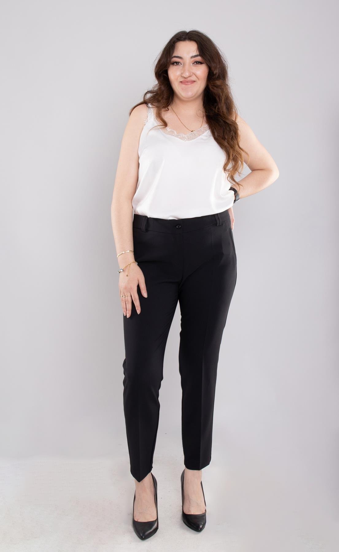 6250 Fleto Cep Krep Kumaş Pantolon