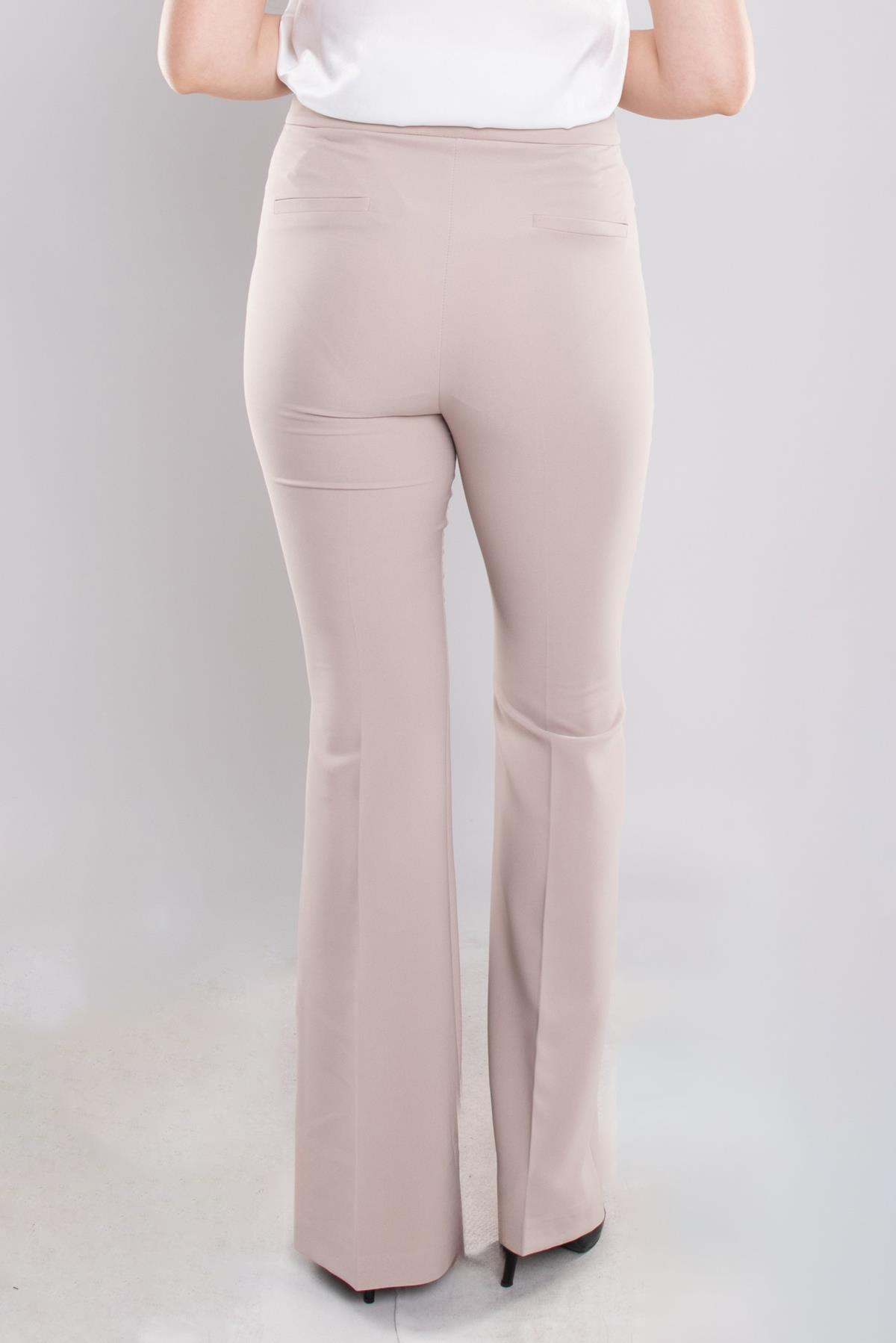 6710 İspanyol Paça Krep Kumaş Pantolon