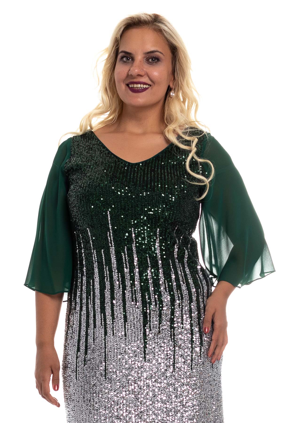 7019 BB Zigzag Desen Pulpayet Kısa Elbise
