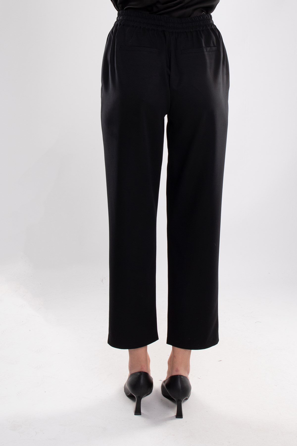 70423 Beli Lastikli Yandan Cepli Viscon Pantolon