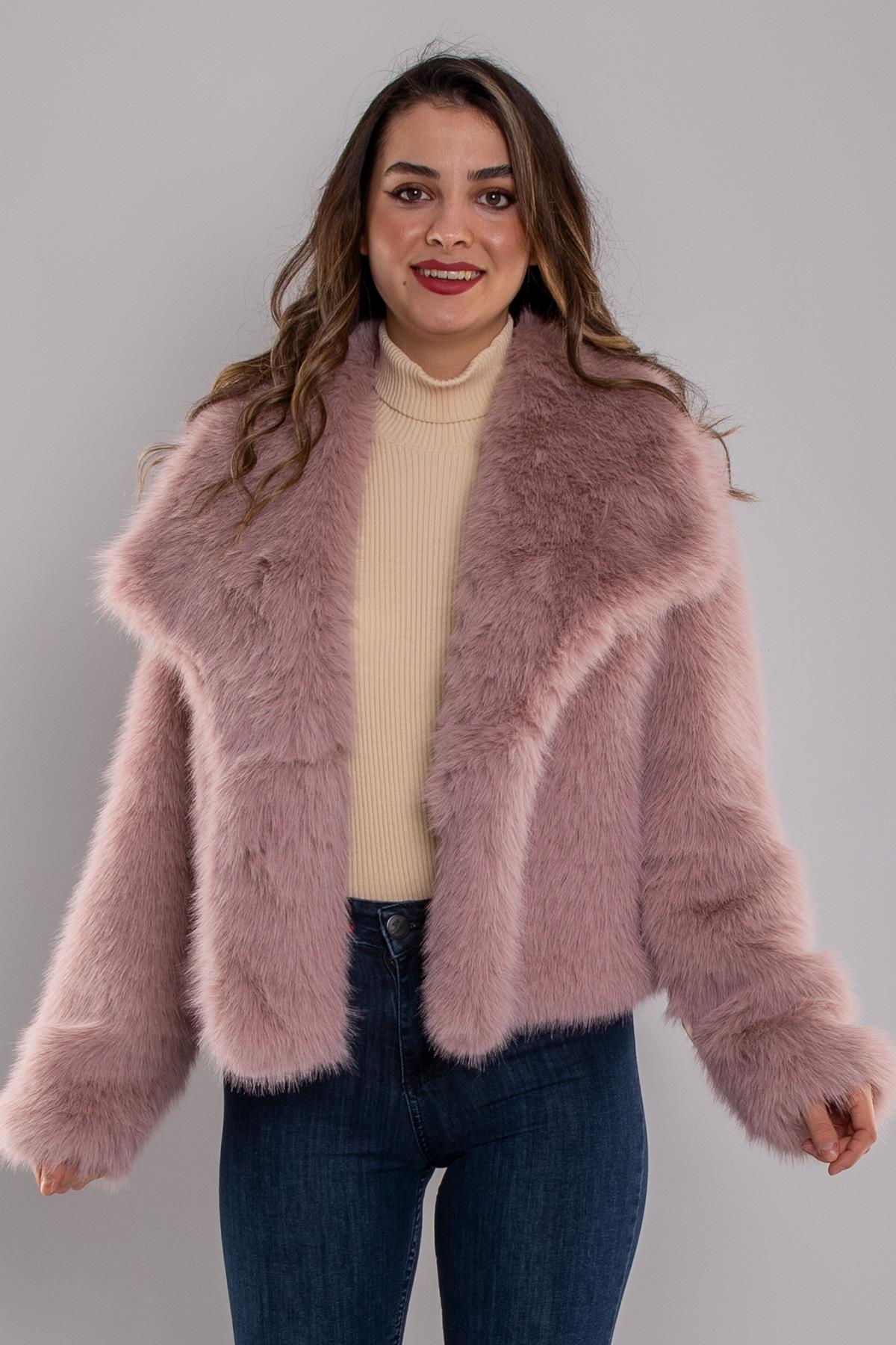 7050 ZR Şalyaka Kürklü Ceket