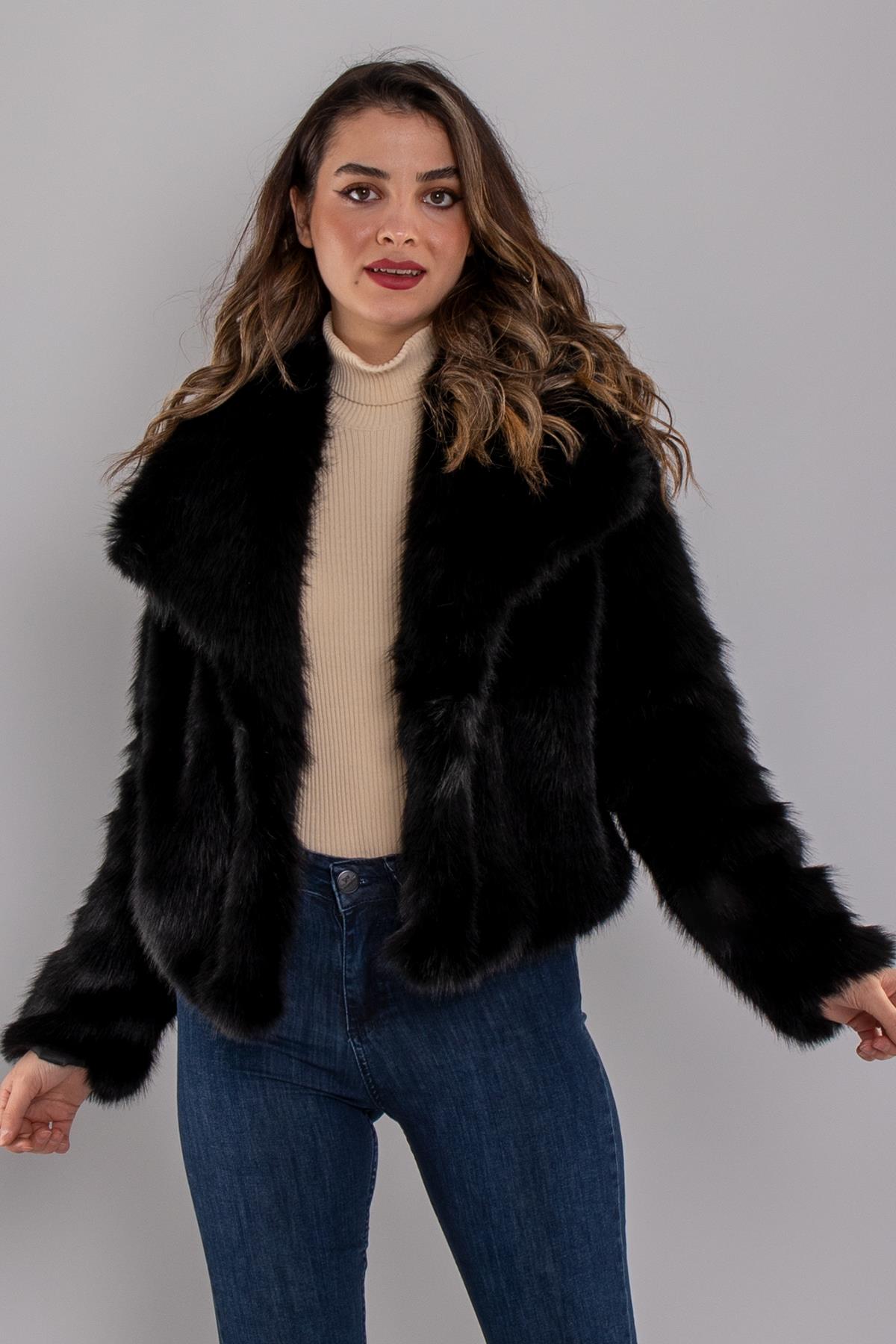 7050 ZR Şalyaka Kürklü Ceket