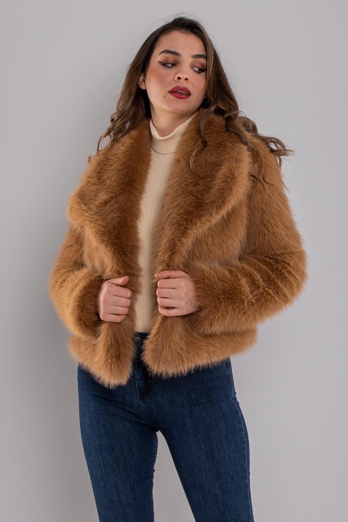 7050 ZR Şalyaka Kürklü Ceket