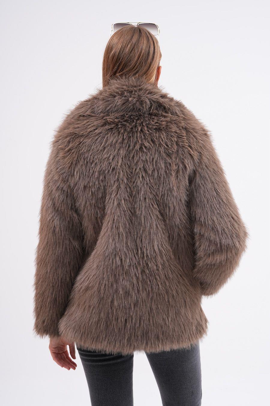 7060 ZR Ceket Yaka Kısa Kürklü Ceket