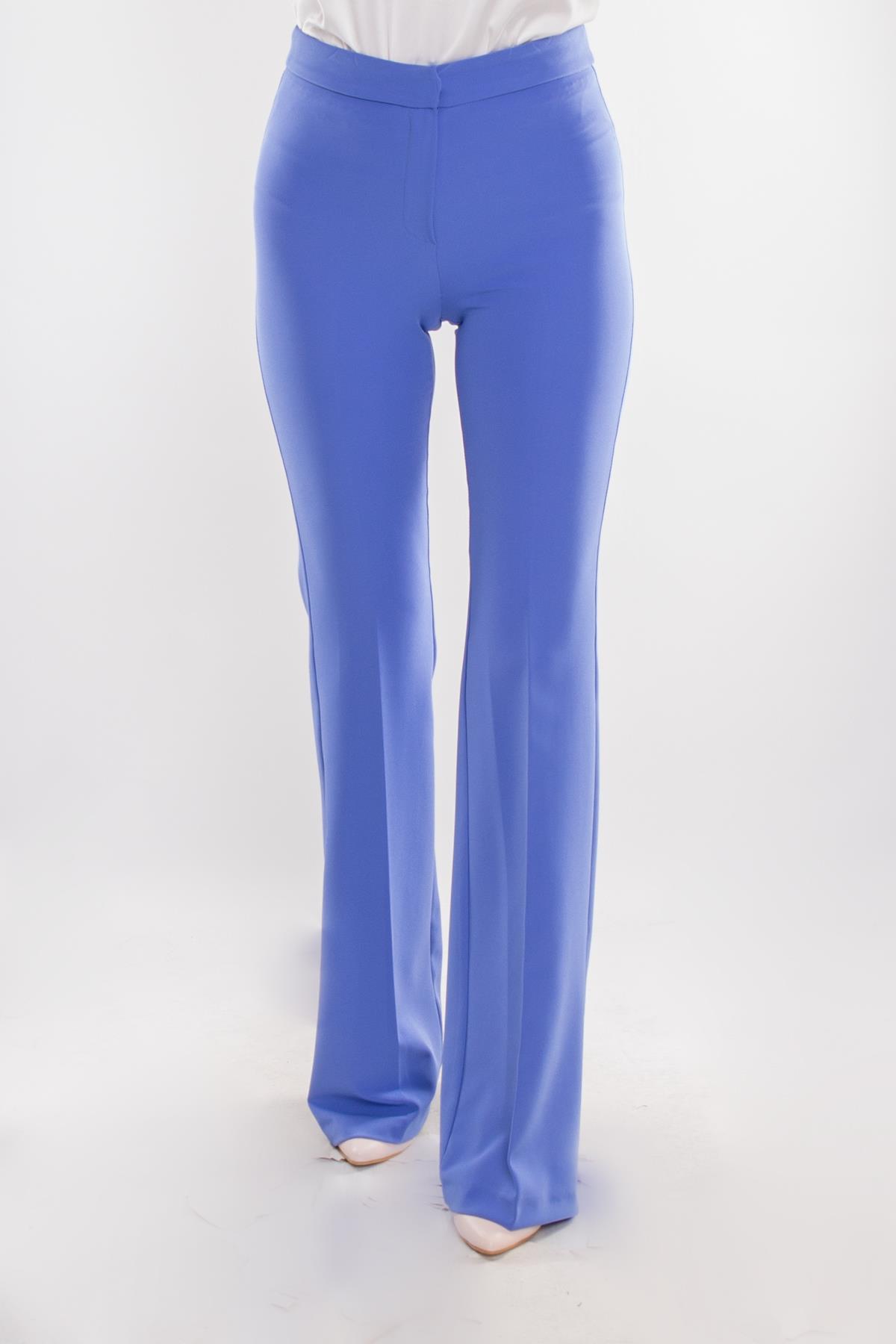 7673 İspanyol Paça Kadın Krep Pantolon