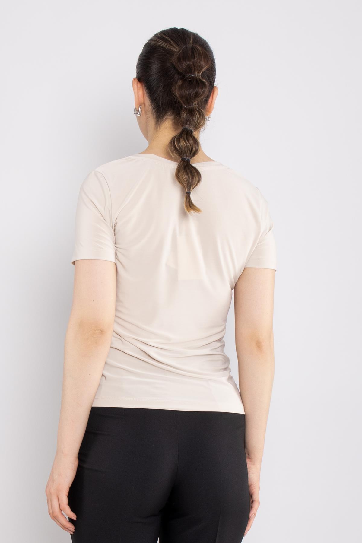 81942 Vyaka Kısa Kol Likralı Tshirt