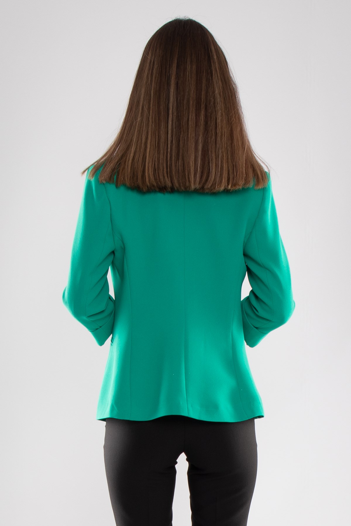 90179 KEDİ BROŞLU CEKET