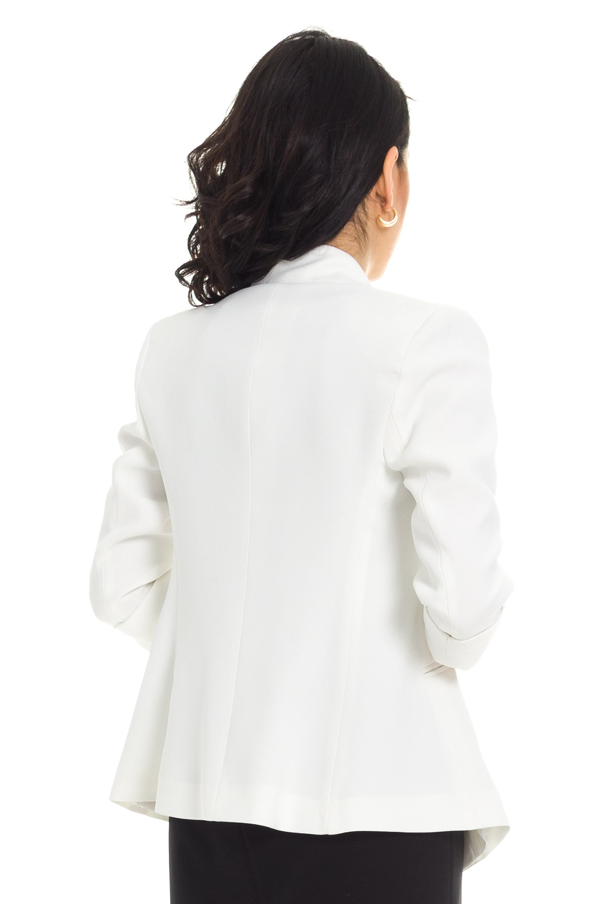 90179 KEDİ BROŞLU CEKET