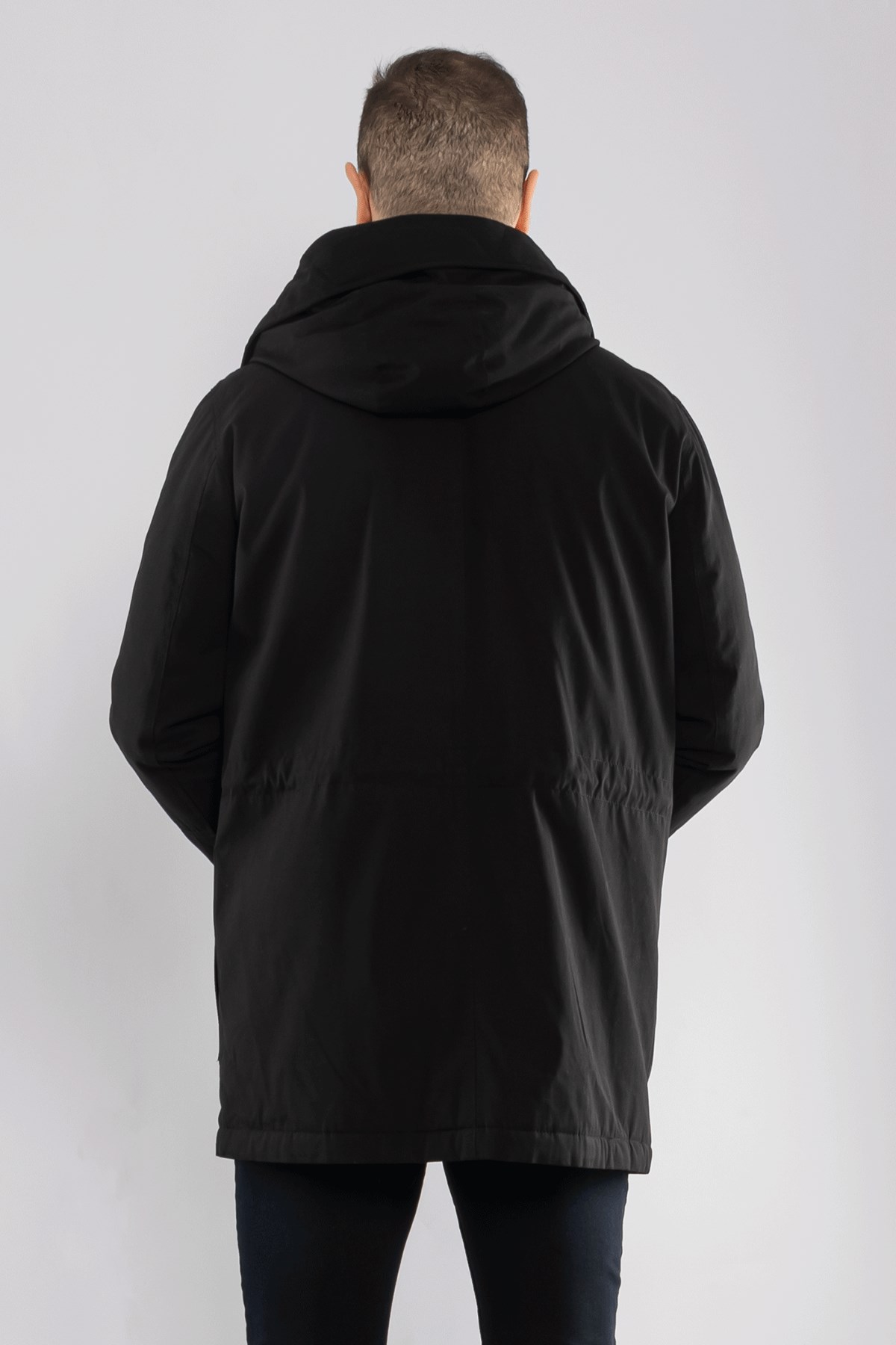 99399-242 Regular Kapşonlu İçi Kürklü Erkek Parka